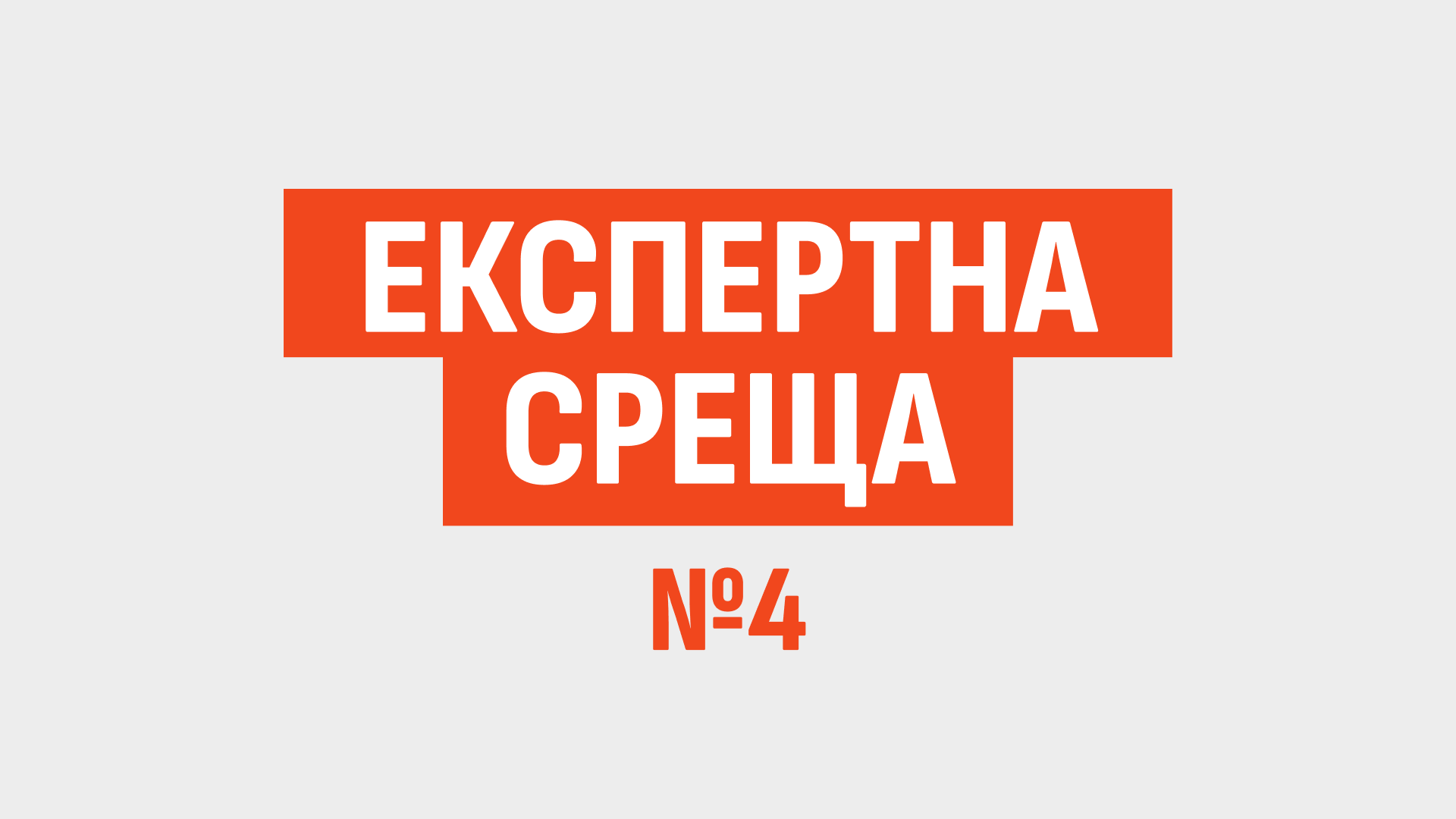 Експертна среща 4
